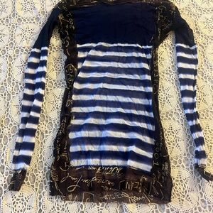 Striped Long Sleeve Top